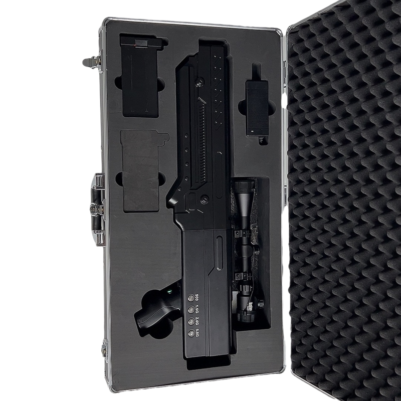  泰兴手持便携式枪型低空防御反制四通道B型