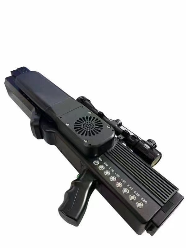  泰兴手持便携式枪型低空防御反制八通道